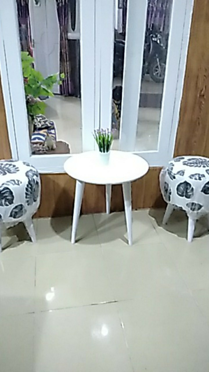 [fd] Kursi Stool Set Ekonomis Kursi Dan Meja
