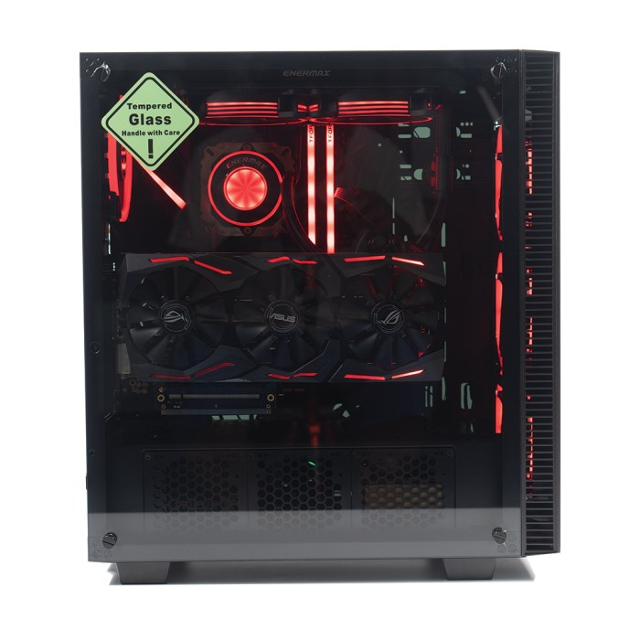 Casing Komp PARADOX GAMING 621 LEFT&amp;RIGHT TEMPERED GLASS 6mm - No PSU