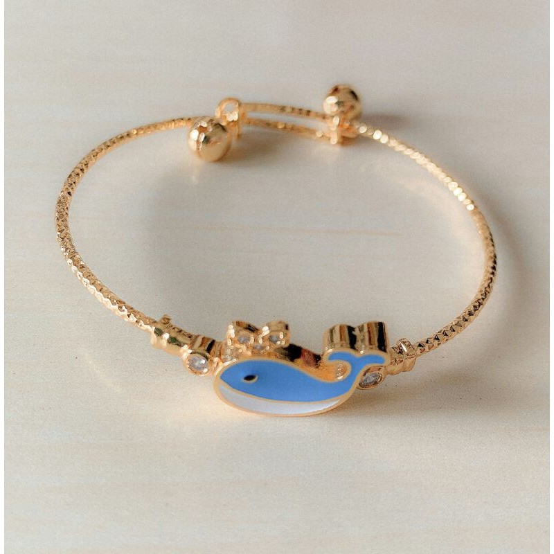 Gelang Anak Blue Whale Gold Xuping