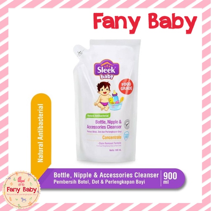 Jual Sleek Baby Bottle Nipple Accessories Cleanser Ml Shopee