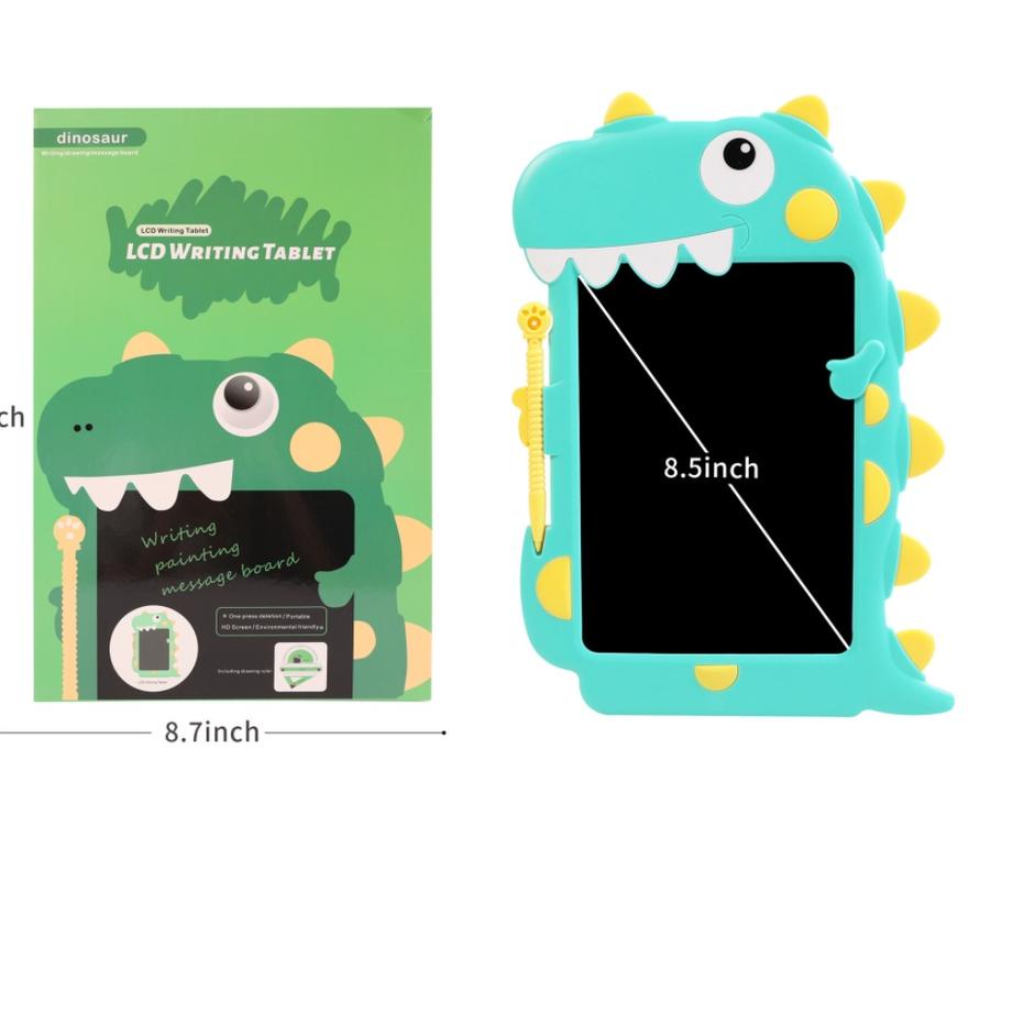 

Kekinian⭐ @SET-216s Papan tulis LCD anak-anak, papan tulis dinosaurus kartun grafiti bayi, hadiah ul