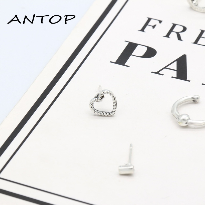 7 PCS Fashion Eropa Dan Amerika Anting Retro Gaya Bohemian Sederhana Dan Elegan ANTOP