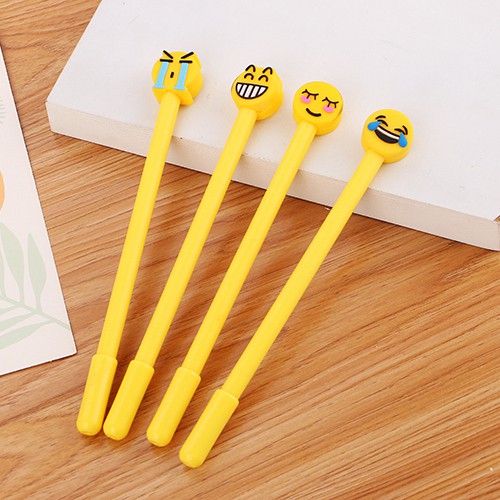 

Relic PP15 pulpen gel motif karakter emoticon lucu imut / bolpen gel karakter