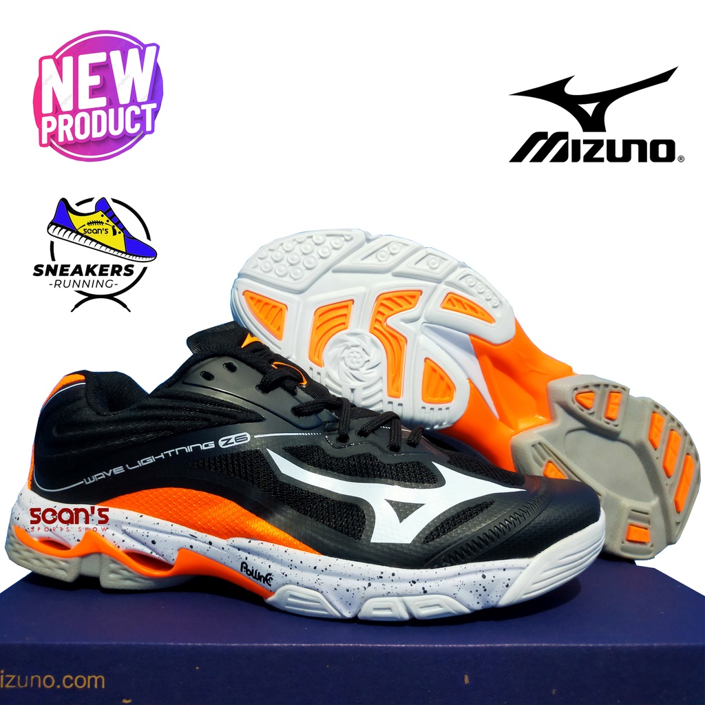 Sepatu Voli Mizuno Wlz 6 Low Sepatu badminton / Lari dan Tennis Terlaris / Sepatu voli ball / Sepatu