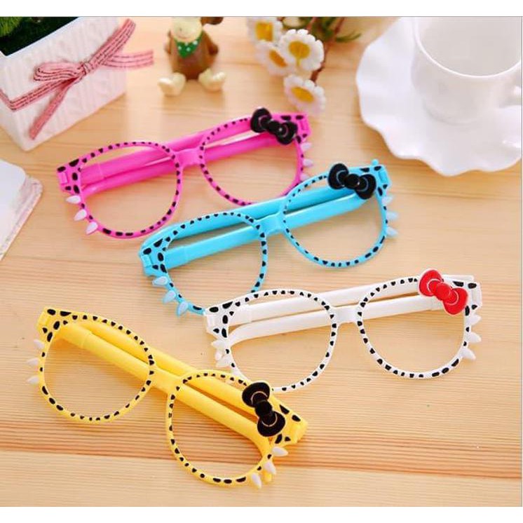 

Pulpen Pena Kacamata Hello Kitty Kacamata Pulpen Bolpoint APT016 - VarianShop