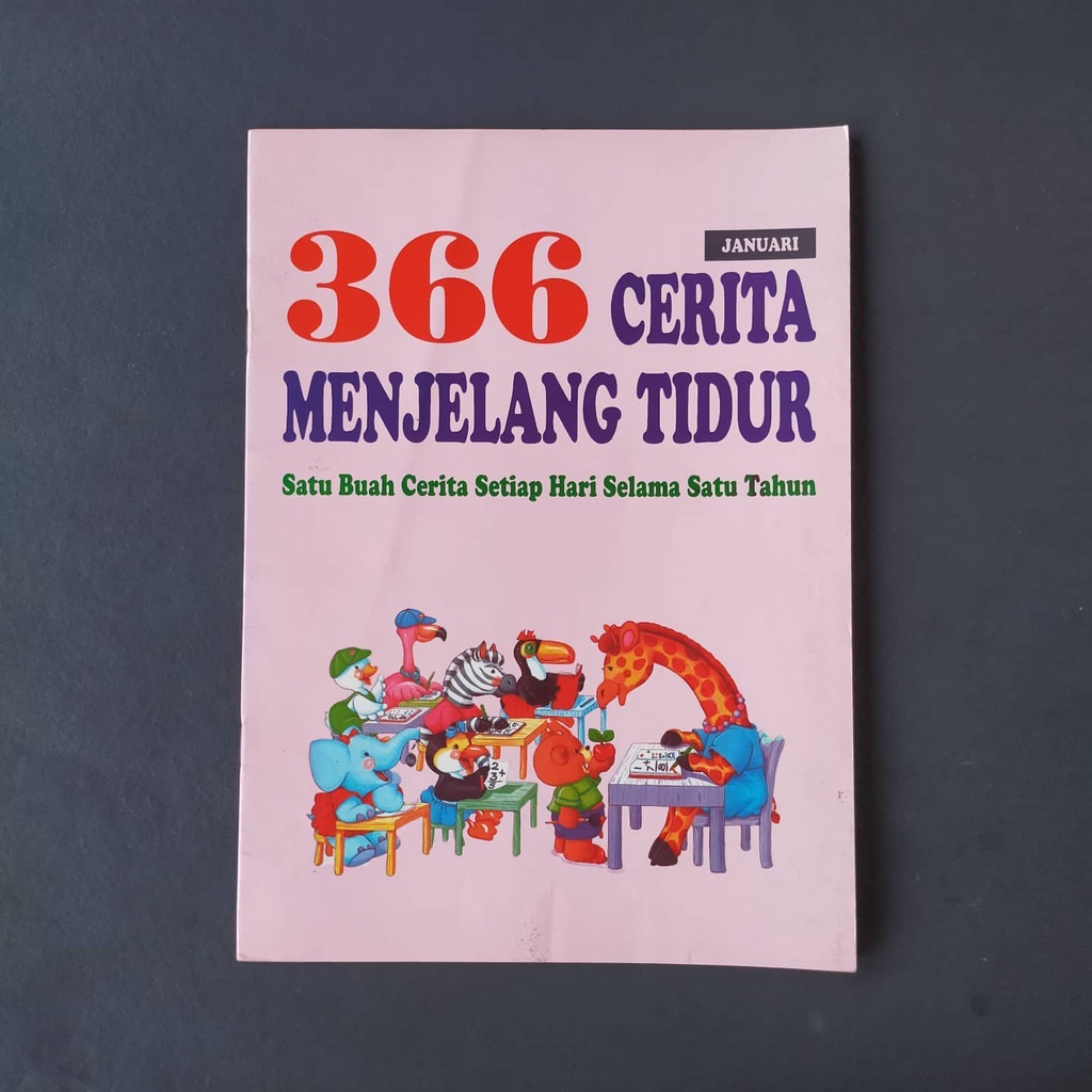 Buku Anak Langka 366 Cerita Menjelang Tidur Januari
