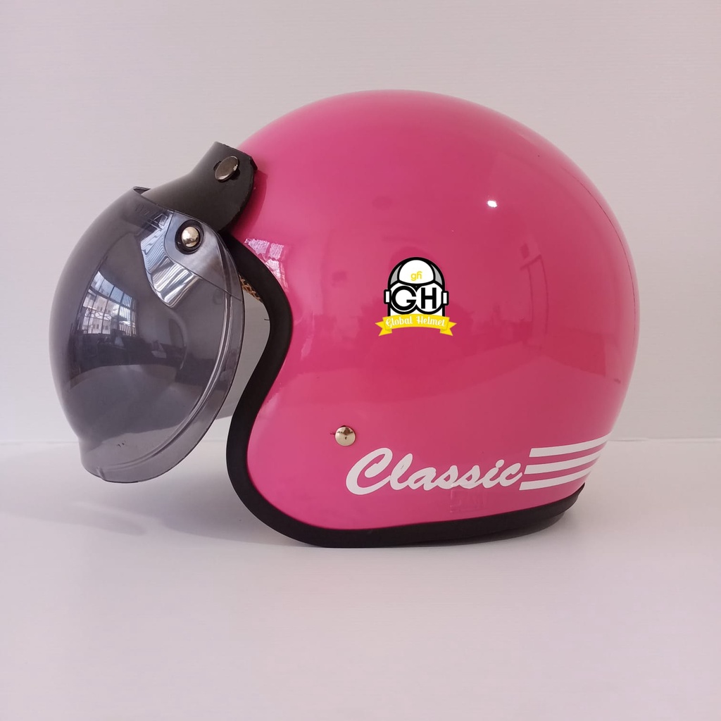 HELM BOGO CLASSIC HALF FACE DEWASA ALLSIZE MURAH SNI PROMO