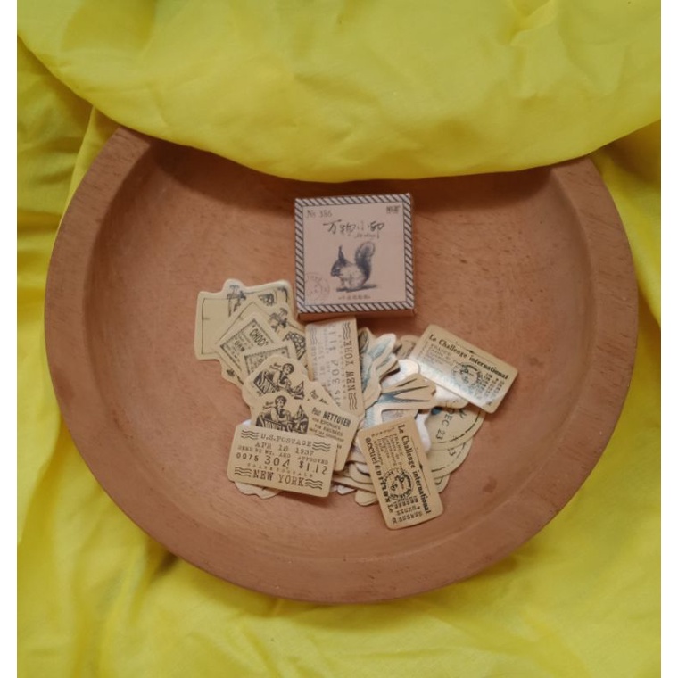 

Postage Sticker Deco Box