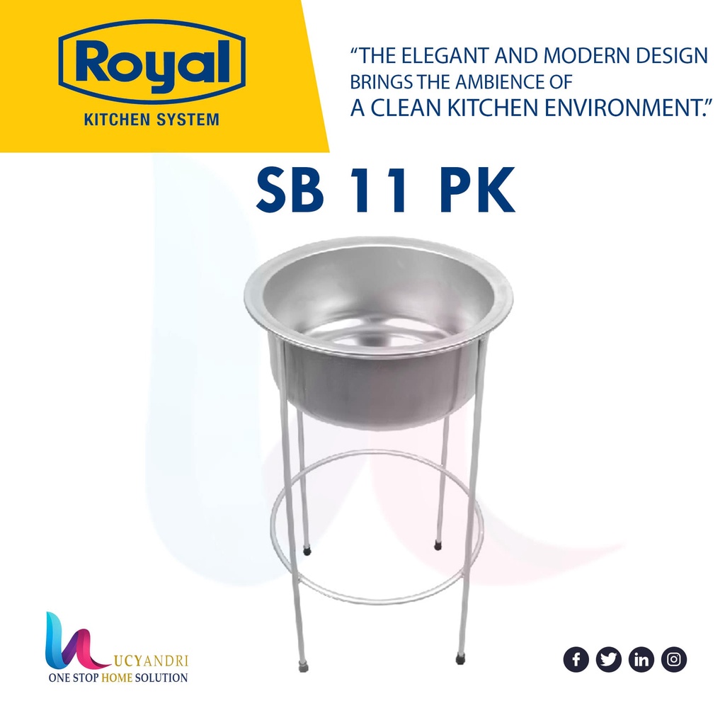 KITCHEN SINK ROYAL SB 11 PK MEJA BAK CUCI PIRING PORTABLEKITCHEN SINK