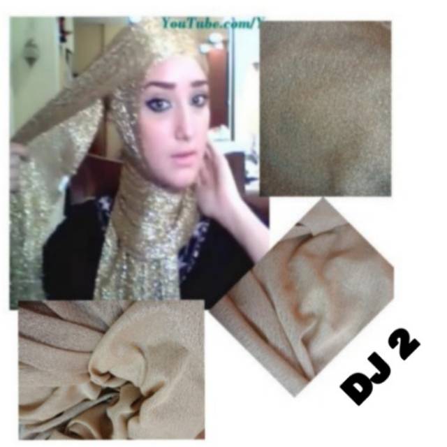 PASMINA GLAMOUR RAJUT GLITER IMPOR