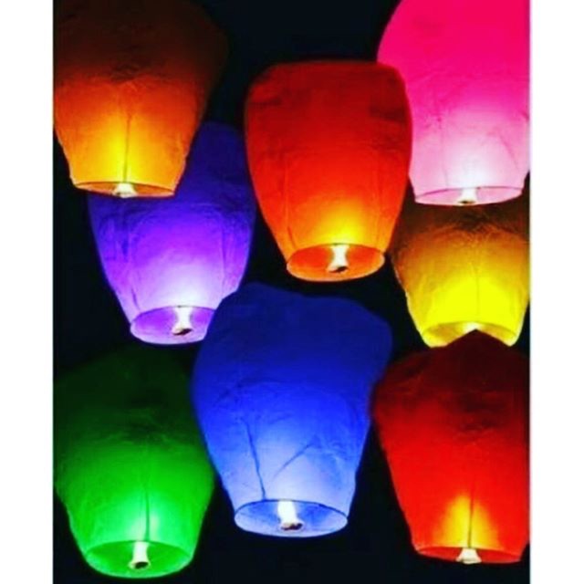 IKILOSHOP lampion terbang sky lantern lentera new year tahun baru ultah party