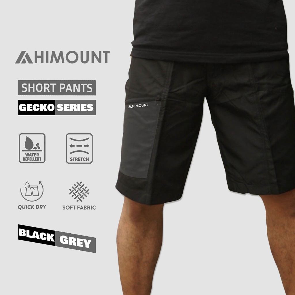 Celana Gunung Pendek Quickdry Outdoor Himount Gecko