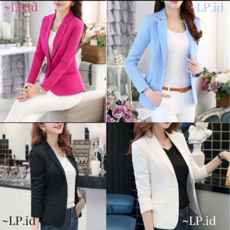 Jas wanita blazer/Blazer wanita/Jas kerja wanita/Jas wanita/Blazer kerja wanita