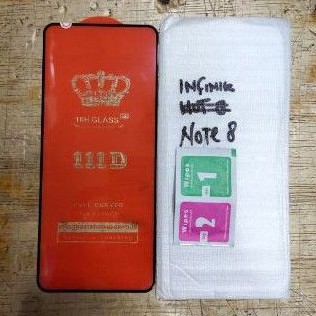 INFINIX NOTE 7 , NOTE 7 LITE , NOTE 8 , HOT 10 , ZERO 8 , SMART 5 golira glass full kaca tempered