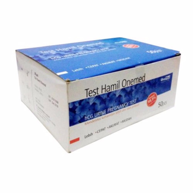 Alat Test Kehamilan / Testpack Onemed / Hcg Onemed - Box Isi 50 pcs