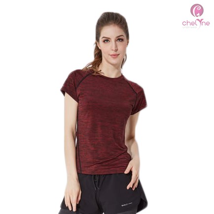 

Chelyne T-Shirt Sport T1010 Baju Olahraga Bahan Lycra