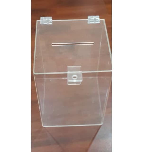 

★★ CLZ akrilik kotak amal / acrylic / akrilik box / kotak amal / kotak saran Super Sale-