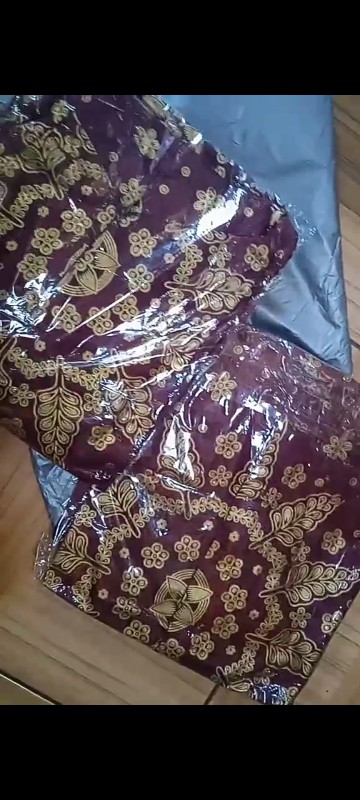 Batik Couple Keluarga Sania Ruffle Ori Ndoro Jowi Dnt Matahari Merah