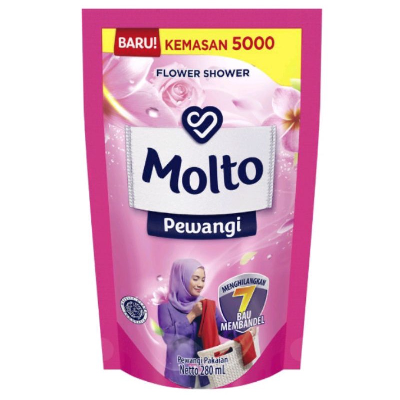 Molto pewangi pakaian (Kemasan 5000) 280ml