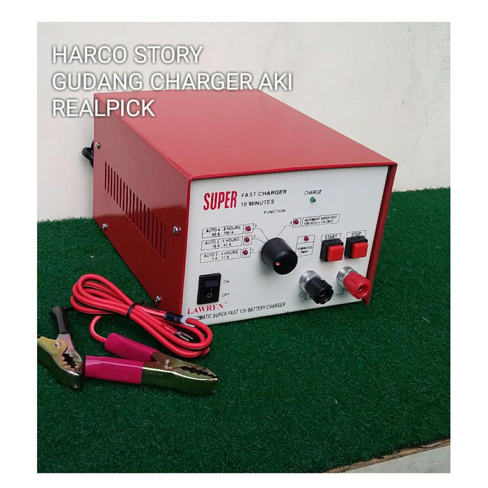 Lawren Charger Aki 12V Terbaik