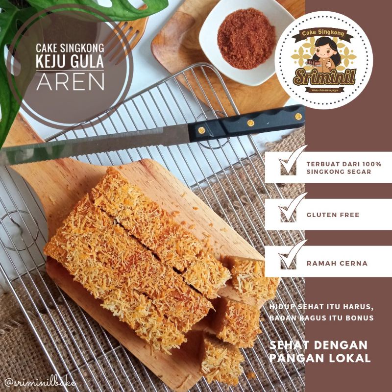 

Cake Singkong Keju Gula Aren