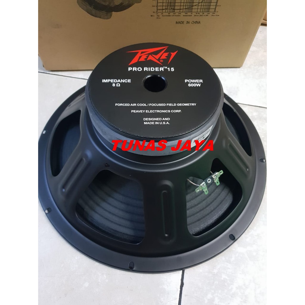 SPEAKER PEAVEY 15 INCH PRO RIDER FULL RANGE 15 IN