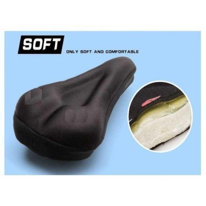 SADEL SADDLE COVER JOK SEPEDA UNIVERSAL - POLYGON , UNITED , DLL