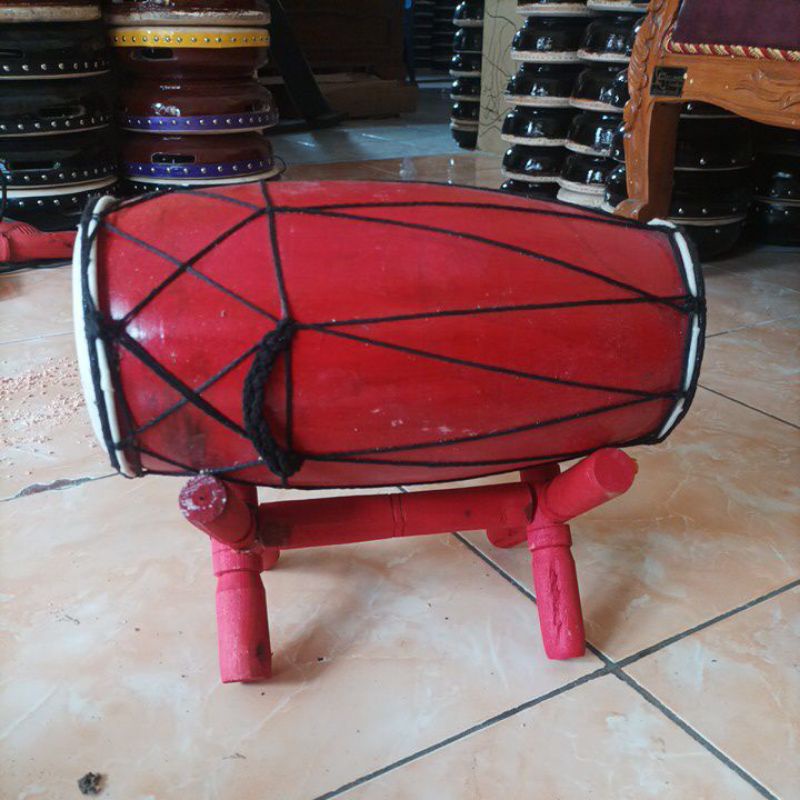 Kendang gendang jaipong anak mainan 30cm