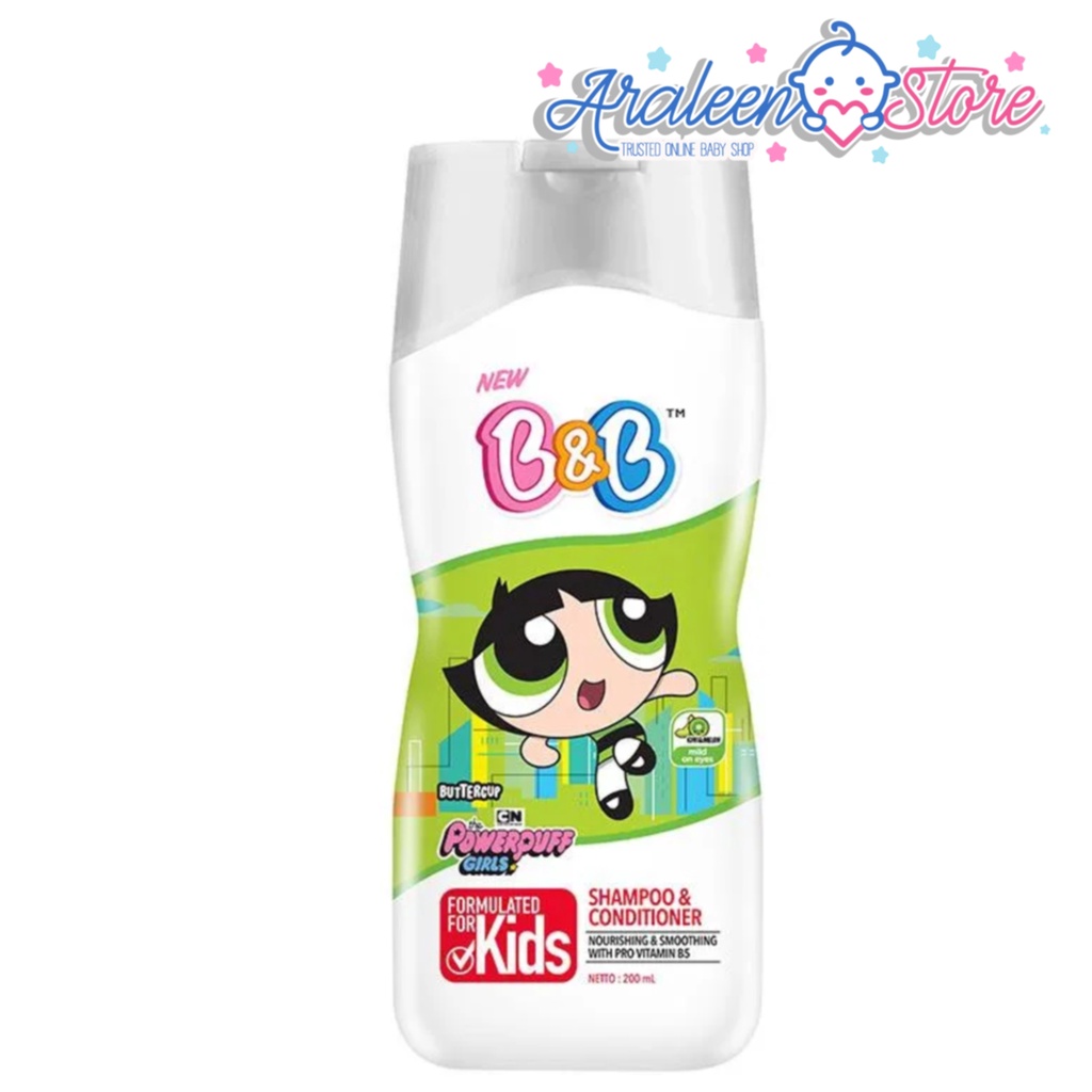 Jual B&B KIDS Shampoo & Conditioner Anak 200 Ml | Shopee Indonesia