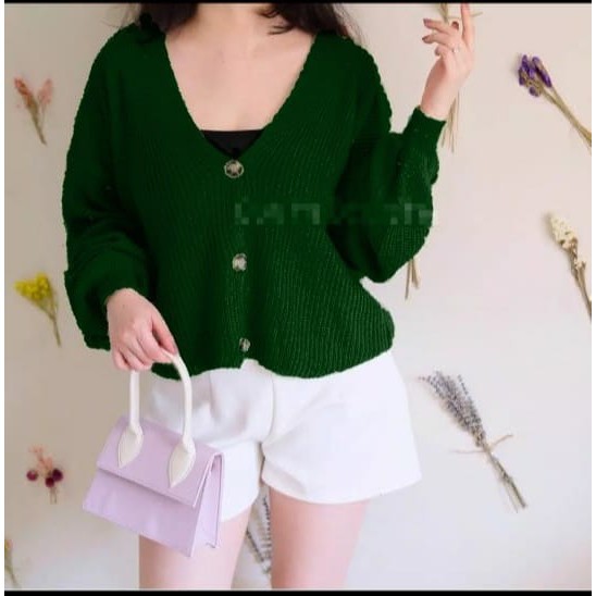 baju cardigan rajut wanita  baju cardingan Fista