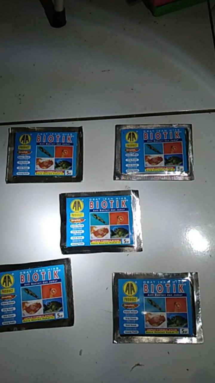 Obat Ikan Aa Biotik Obat Ikan Aeromonas-finroot-fungus/jamur