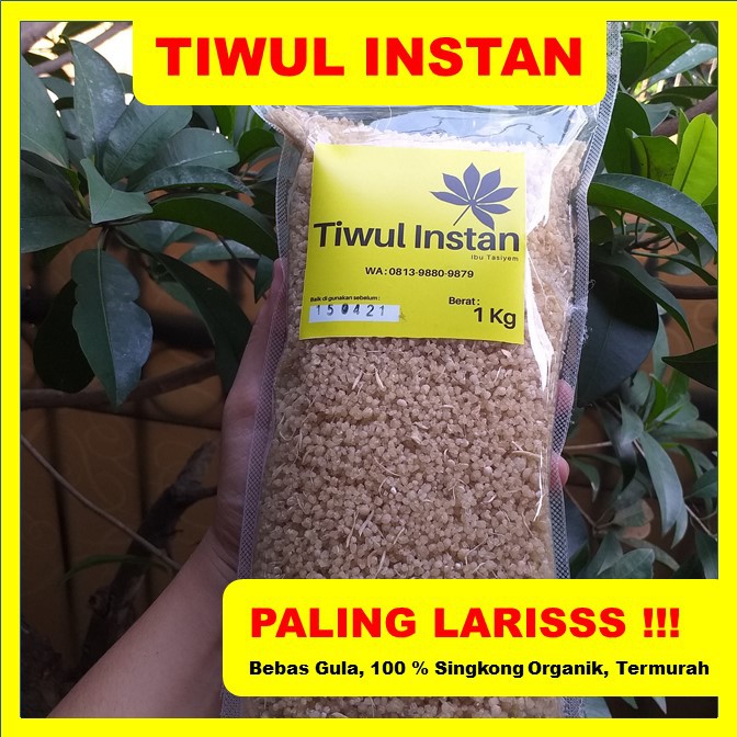 

Makanan Instan NASI TIWUL RASA ORIGINAL DAN MANIS GULA JAWA MAKANAN KHAS JAWA TENGAH 1 KG