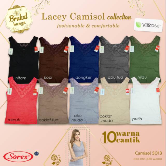 Tank top sorex camisol cwek