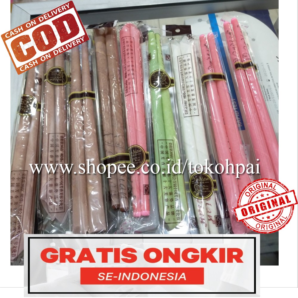 Ear candle pembersih telinga isi 2 pcs