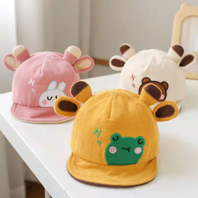 TOPI BASEBALL ANAK SLEEPY ANIMAL / TOPI BUCKET GIRAFFE ZZ TOPI ANAK KARAKTER HEWAN LUCU 3D TANDUK TIMBUL CBKS VC