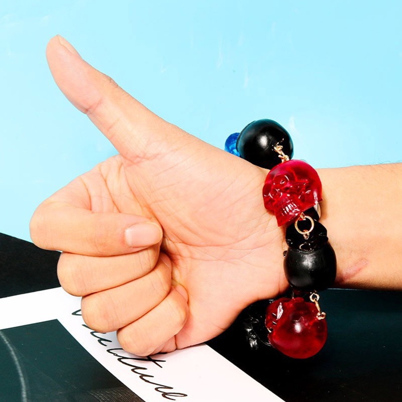 Siy Cetakan Kristal Epoxy Uv Bentuk Tengkorak Bahan Silikon Untuk Gantungan Kunci / Gelang / Kalung Handmade Diy