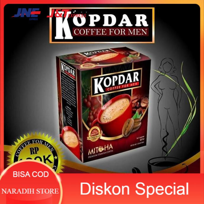 KOPDAR / KOPI KOPDAR KOPI STAMINA DAN VITALITAS PRIA / KOPI KEJANTANAN Kopi Stamina Pria Bikin Tahan