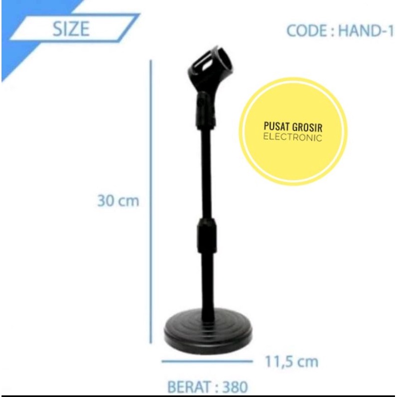 STAND MIC MEJA PANJANG
