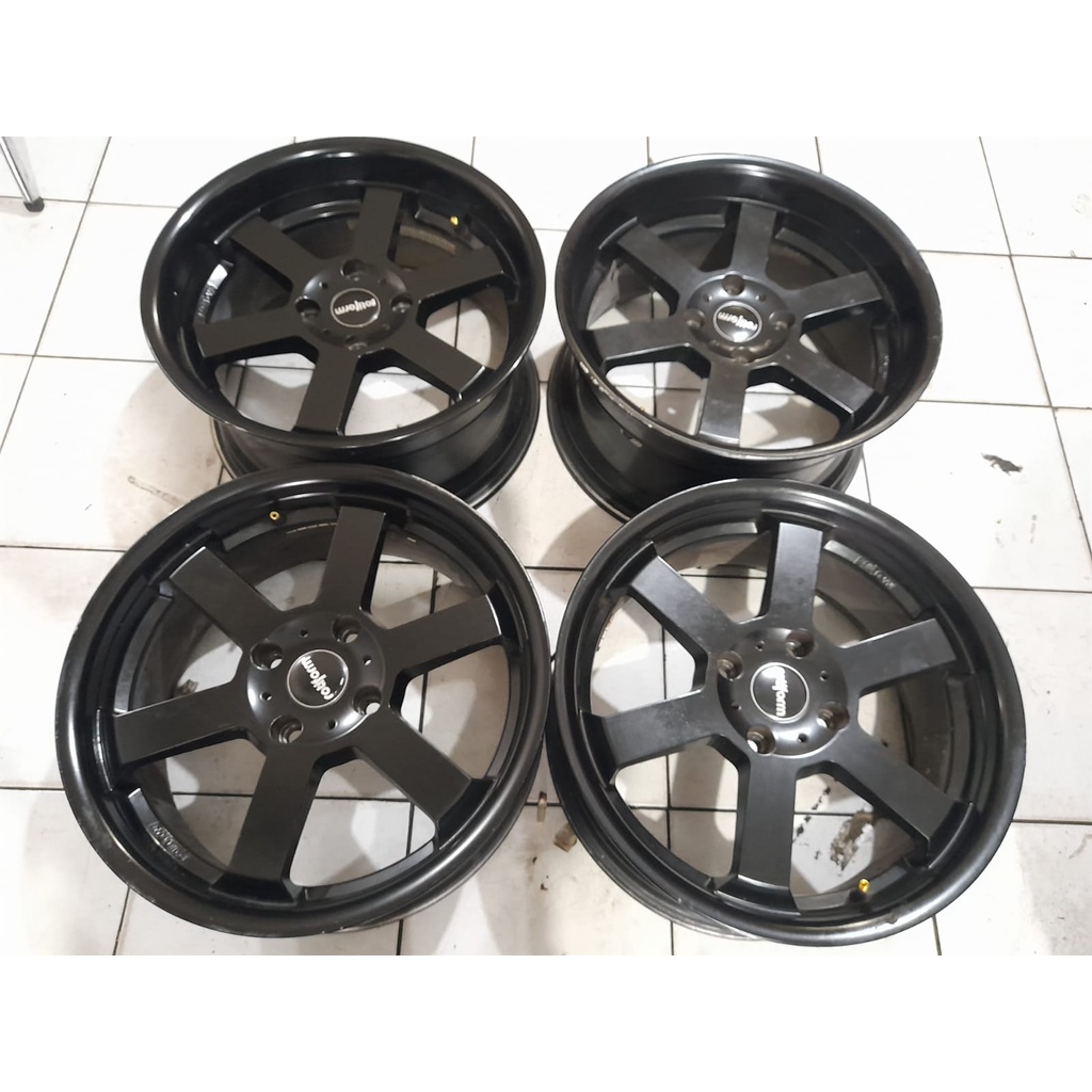 Velg Racing Mobil TE Ring 17 Pcd 4x114,3 Black