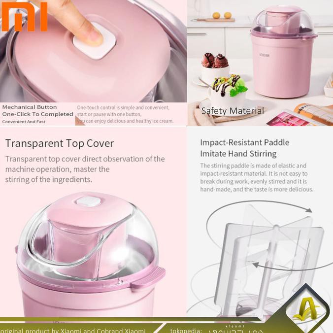 Xiaomi Youpin YOULG Ice Cream Maker เครื่องทําไอศกรีมไฟฟ้าอัตโนมัติ