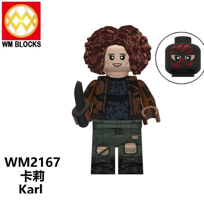 WM2167 - Karli Flag Smasher Falcon Winter Minifigure Brick WM6117