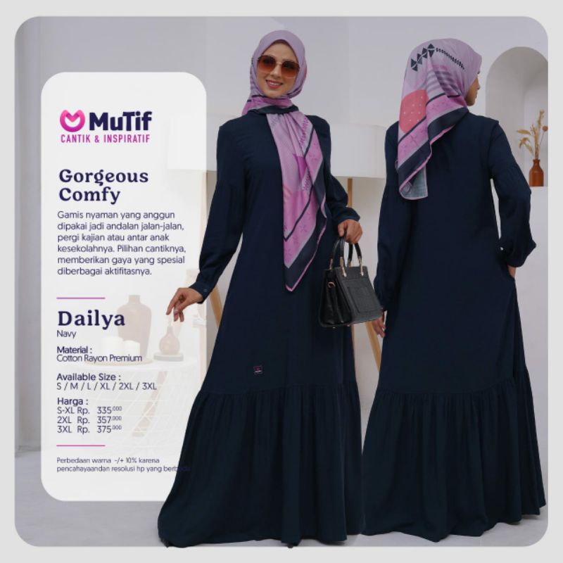 Gamis Mutif Dailya Terbaru