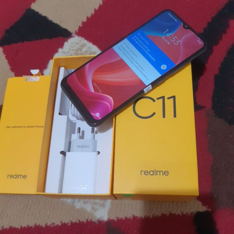 HP HANDPHONE REALME C11 RAM 2/32gb Seken Second Bekas murah bergaransi