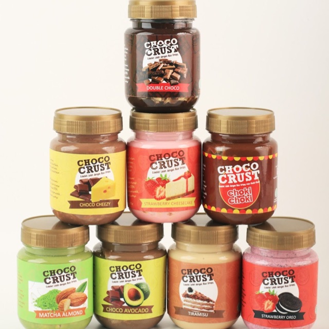 

Choco crust denu cokelat jar plastik