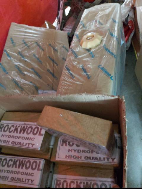 Media Tanam Rockwool Cultilene Hidroponik 1/4 slab