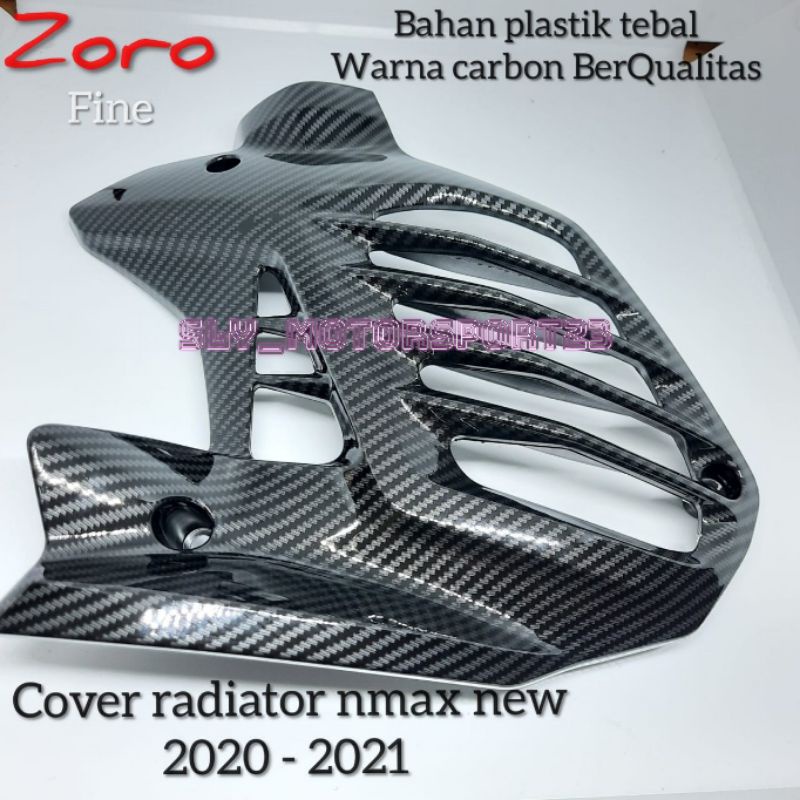 Cover Radiator nmax new 2020 2021 cover radiator nmax new carbon black Zero Fine