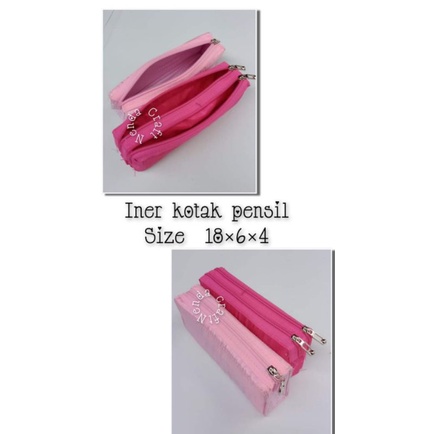 Inner rajut kotak pensil