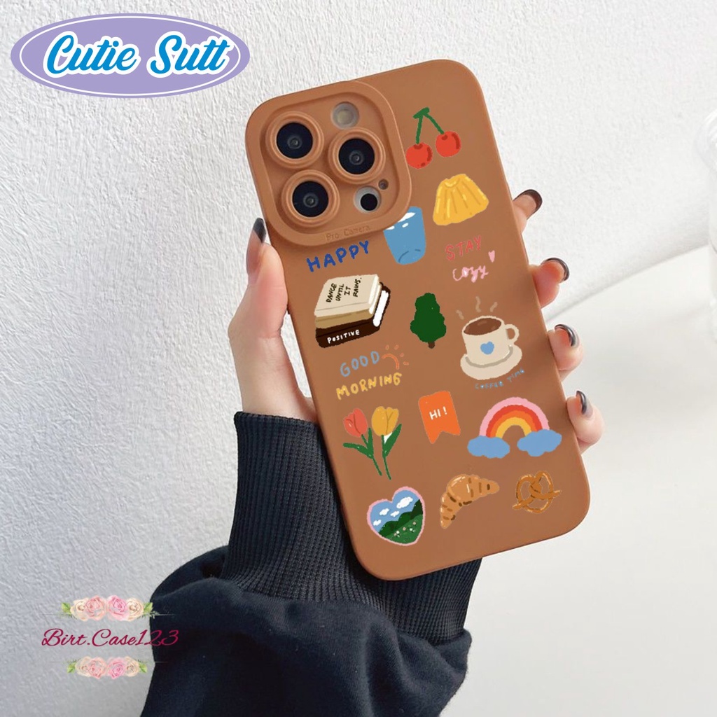 SOFTCASE CASE SILIKON PROCAMERA CUTIE SUTT OPPO VIVO SAMSUNG REALME XIAOMI IPHONE INFINIX ALL TYPE BC6369