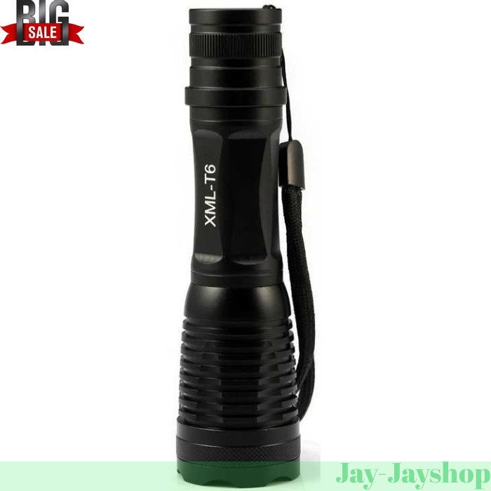 Senter LED Tactical Cree XM-L T6 8000 Lumens TERLARIS