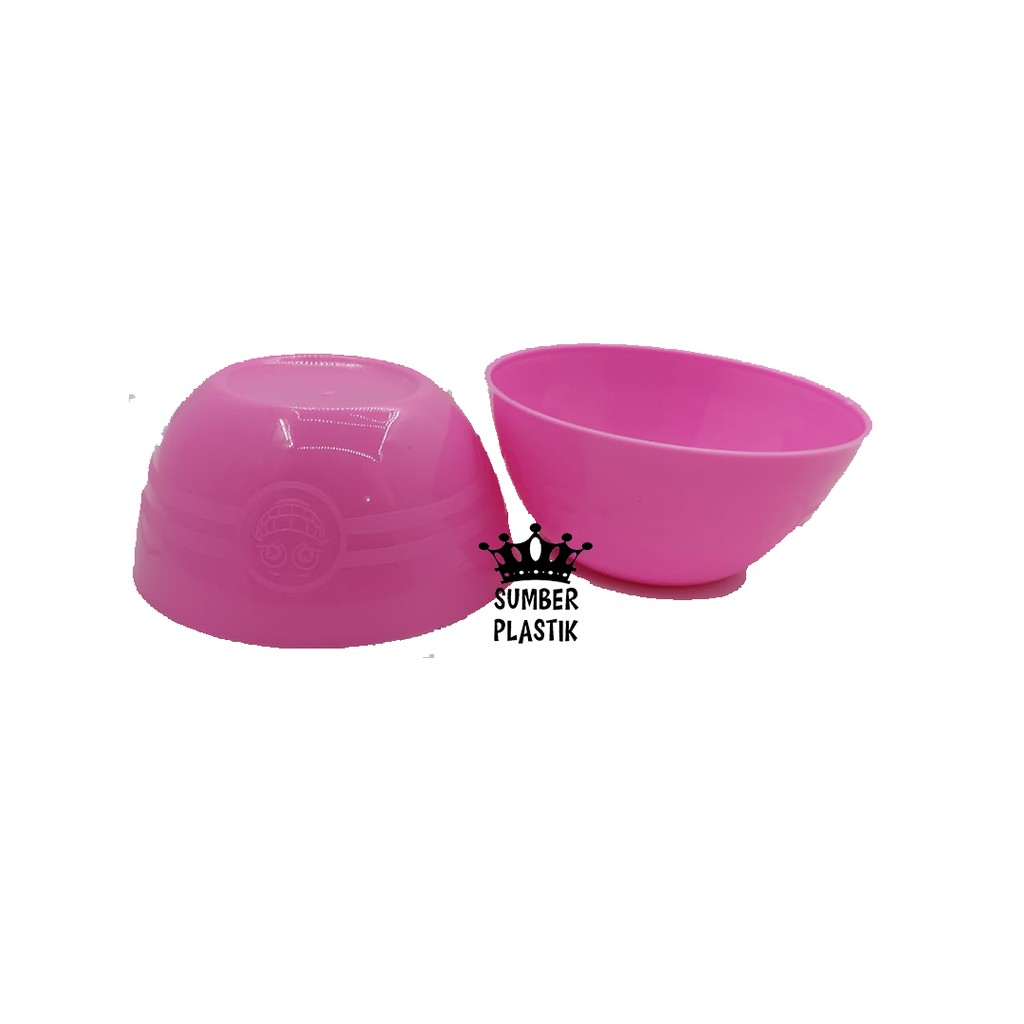 Mangkok Plastik/Mangkok Kuah/Mangkok Makan Emotion 14cm (1pcs)